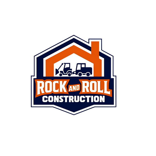 Rock and Roll Construction Logo